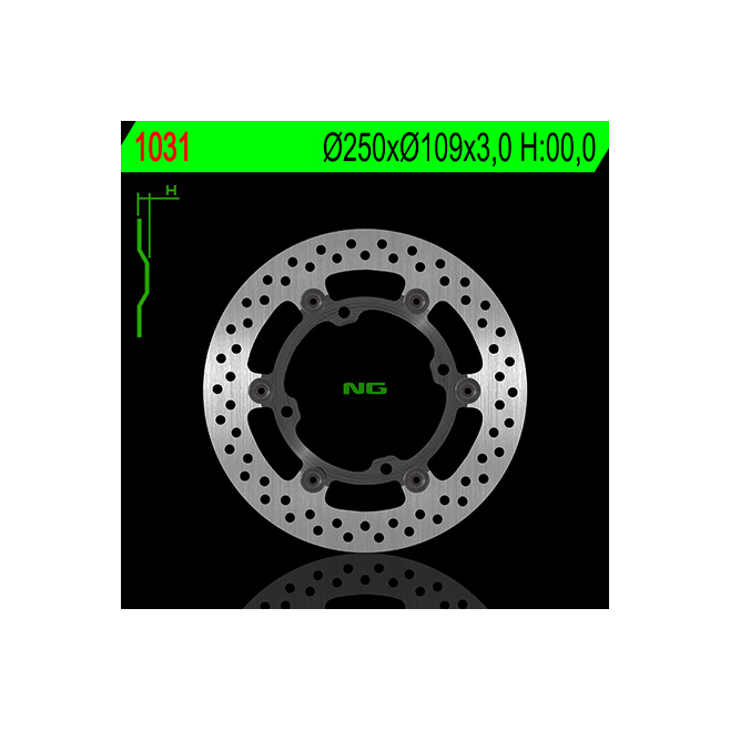 Front Brake Disc NG Kawasaki KX 125...