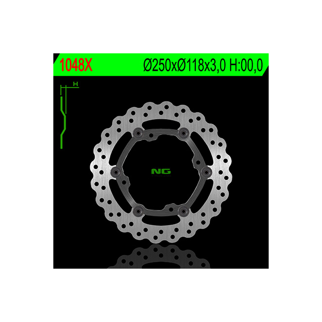 Disque Frein Avant NG Suzuki RMZ 450...