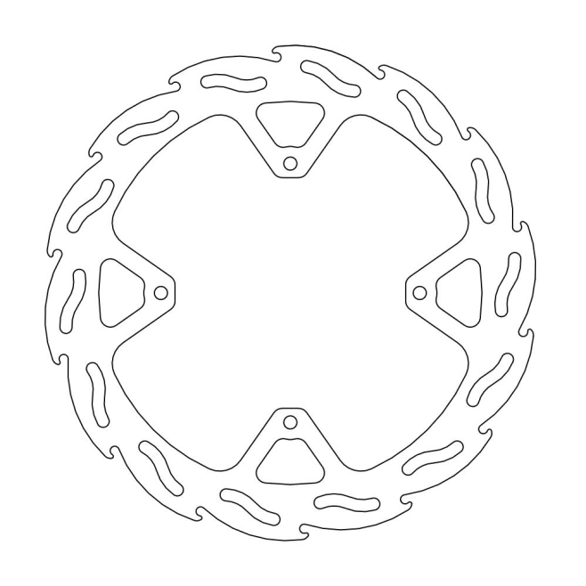Disque Frein Arrière Moto Master...