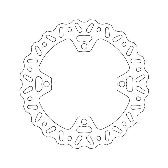 Brake Disc Rear MotoMaster Nitro...
