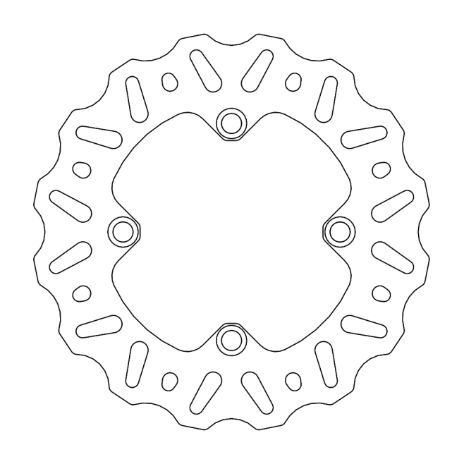 Disco Travão Traseiro Moto Master...