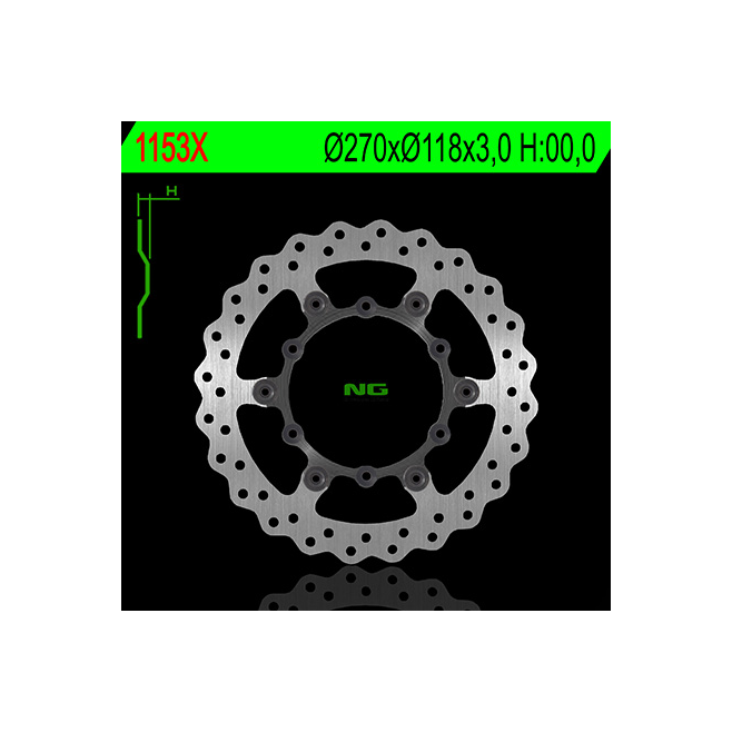 Front Brake Disc NG Yamaha YZ 250/450...