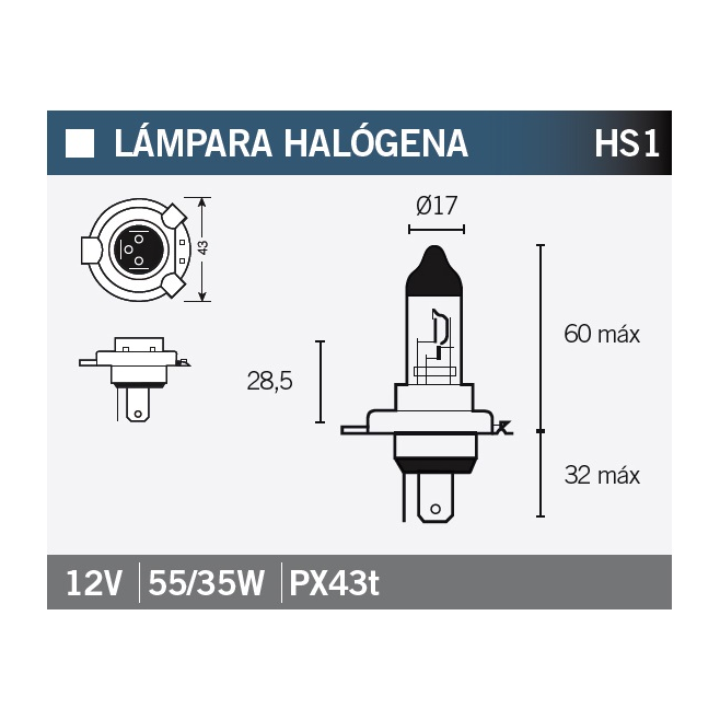 Lâmpada Hsi Osram