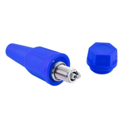 PortaVelas de Rosca Azul