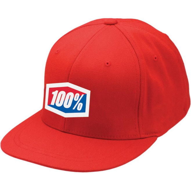 Hat 100% Essential Flex Red