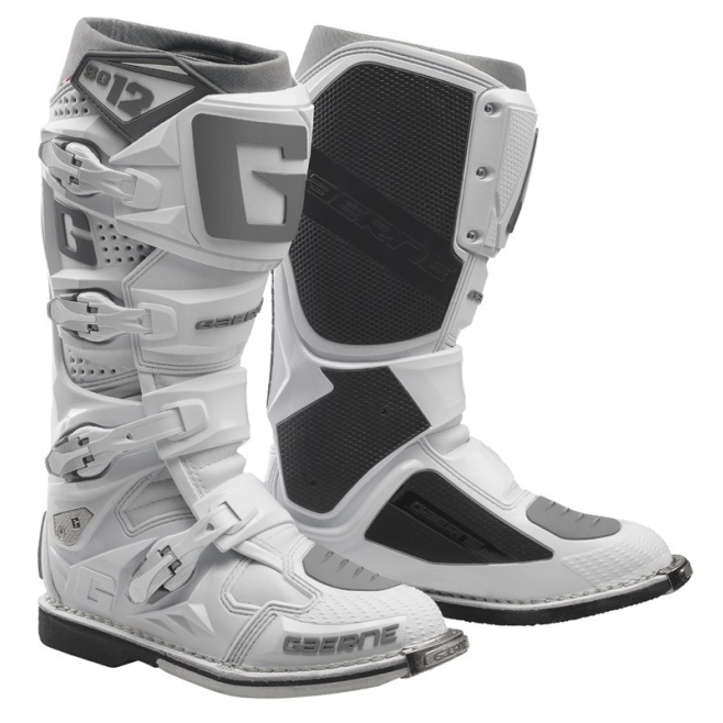 Botas Gaerne SG12 Branco/Cinza
