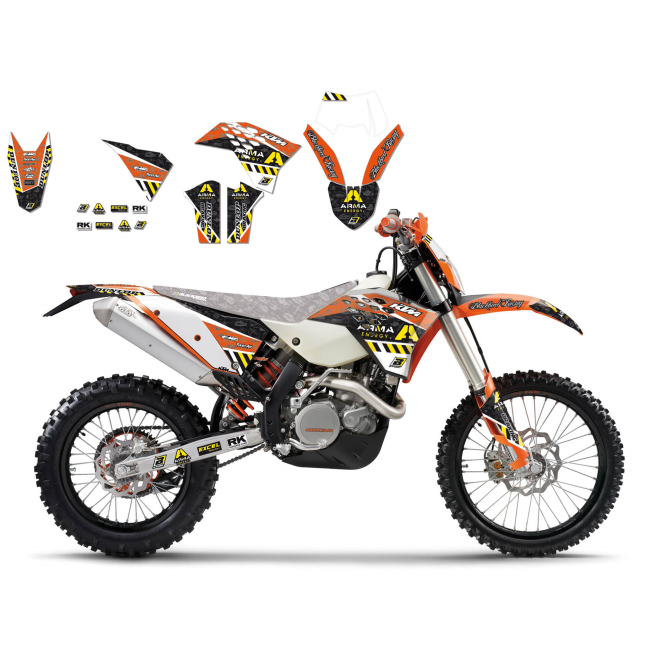 Kit Adhesivos Blackbird Arma KTM...