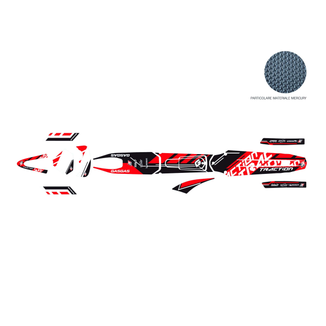 Kit Déco Blackbird Traction Gas Gas...