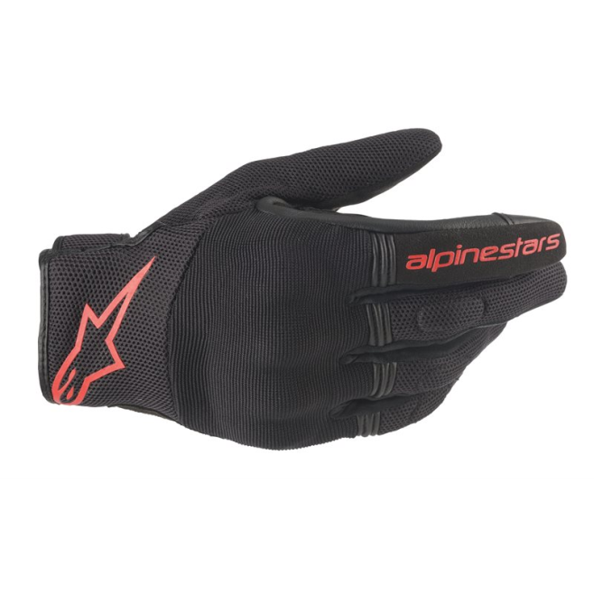 Gants Alpinestars Copper Noir/Rouge Fluo
