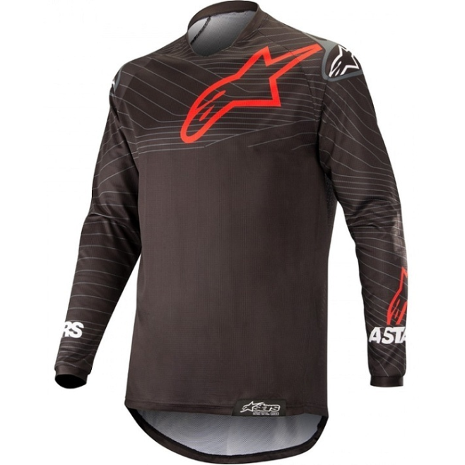 Maillot Alpinestars Venture R Noir/Rouge