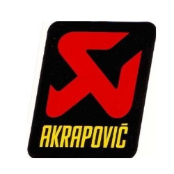 Adesivo AKRAPOVIC 75 mm