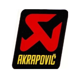 AKRAPOVIC 75 mm Sticker