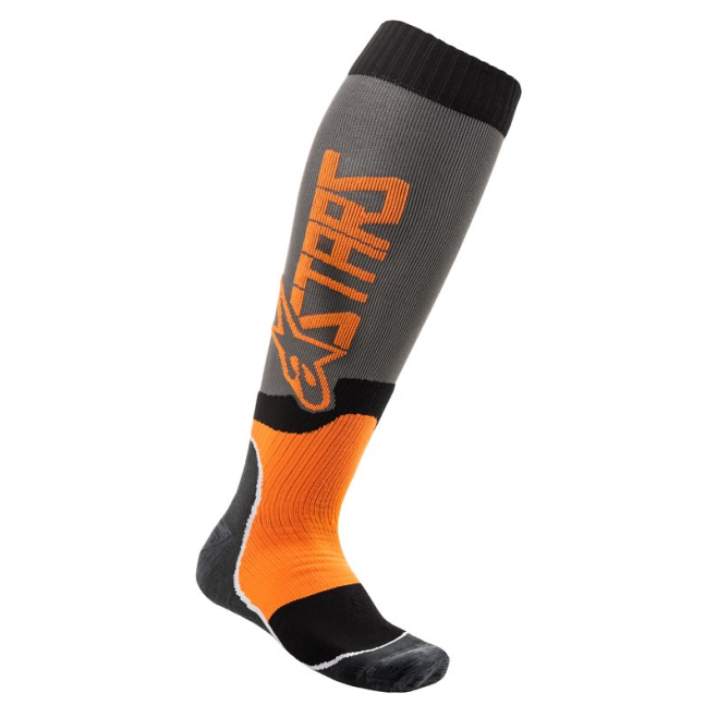 Socks Alpinestars MX Plus-2 Orange Fluor