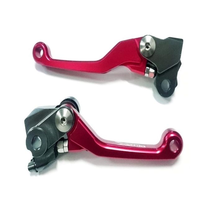 Lever Set 4MX Honda CR 125/250 92-03 Red
