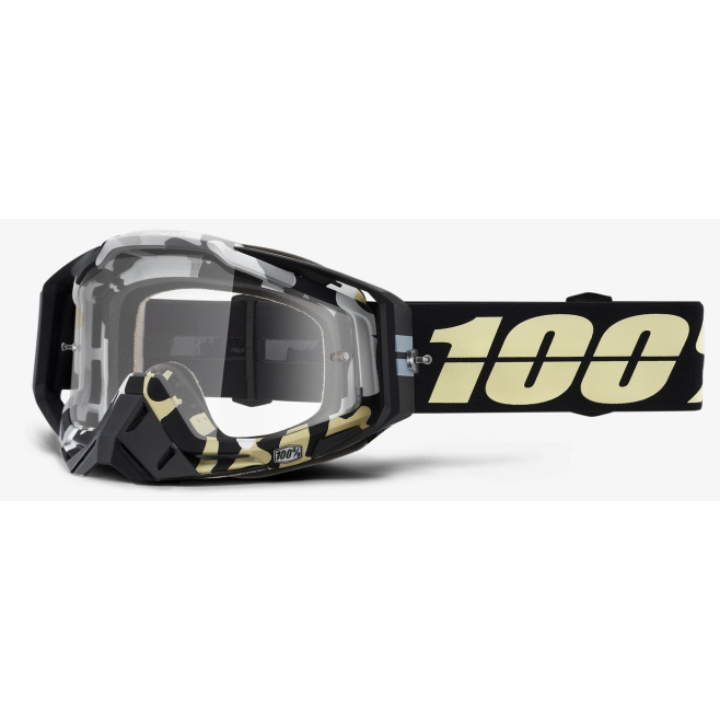 Goggles 100% Racecraft Ergoflash Clear