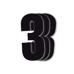 Números de carrera Preto -...