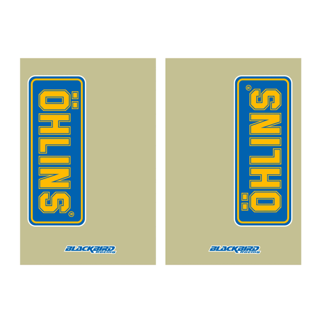 Fork Stickers Blackbird Öhlins...