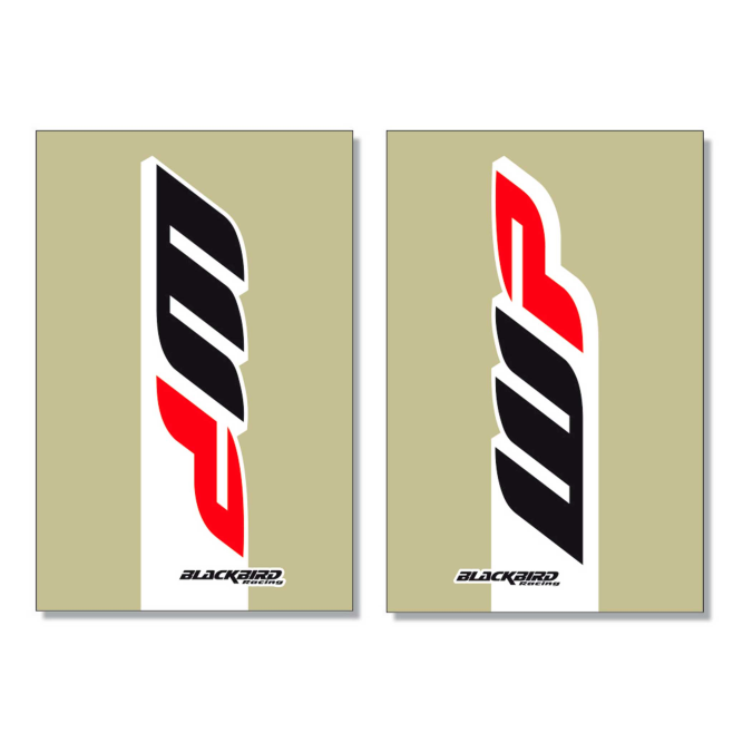 Adhesivos de horquilla Blackbird...