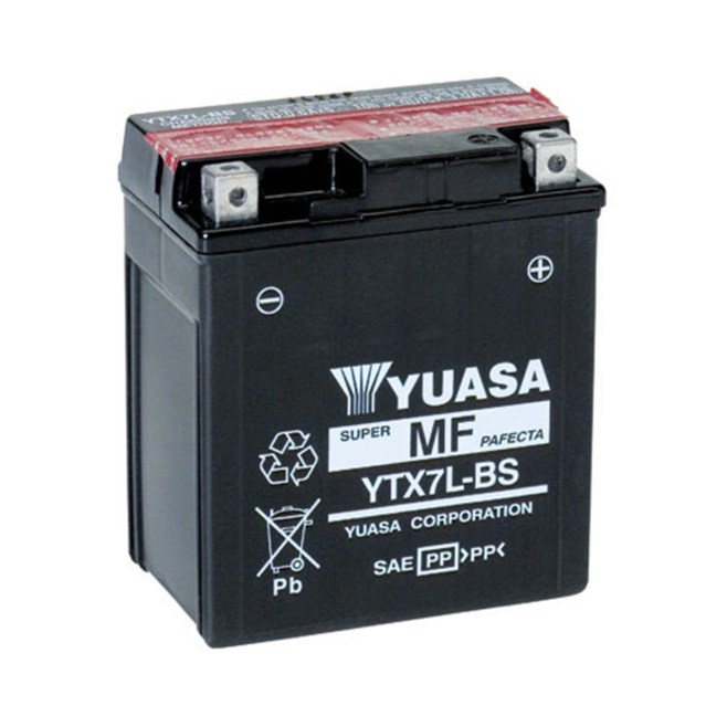 Battery Free Maintenance Yuasa YTX7L-BS
