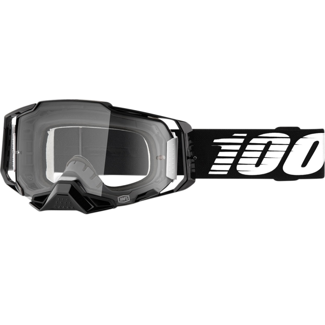 Lunettes 100% Armega Noir Clair