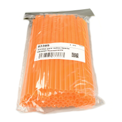 Kit Capas Raios Laranja Flúor