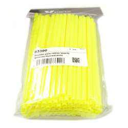 Kit Capas Raios Amarelo Flúor