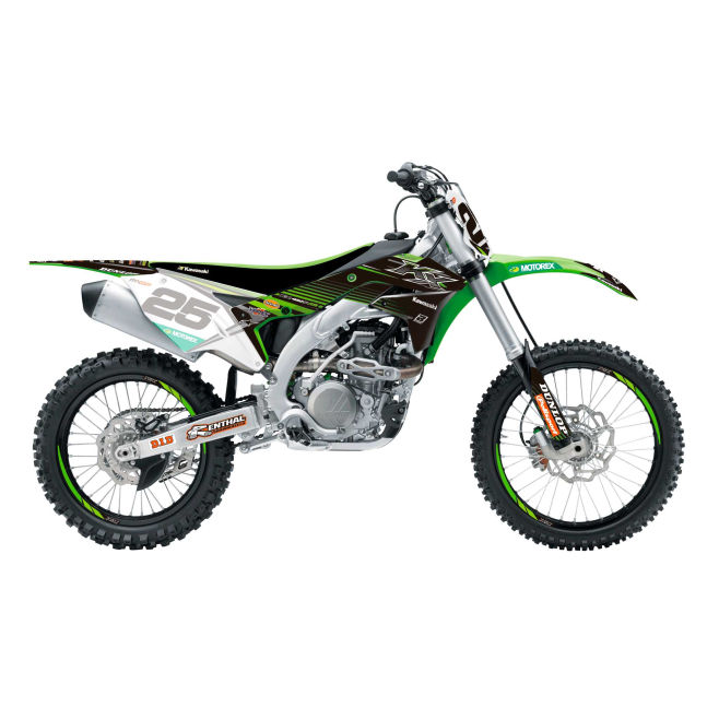 Kit Adesivos Blackbird Team Kawasaki...