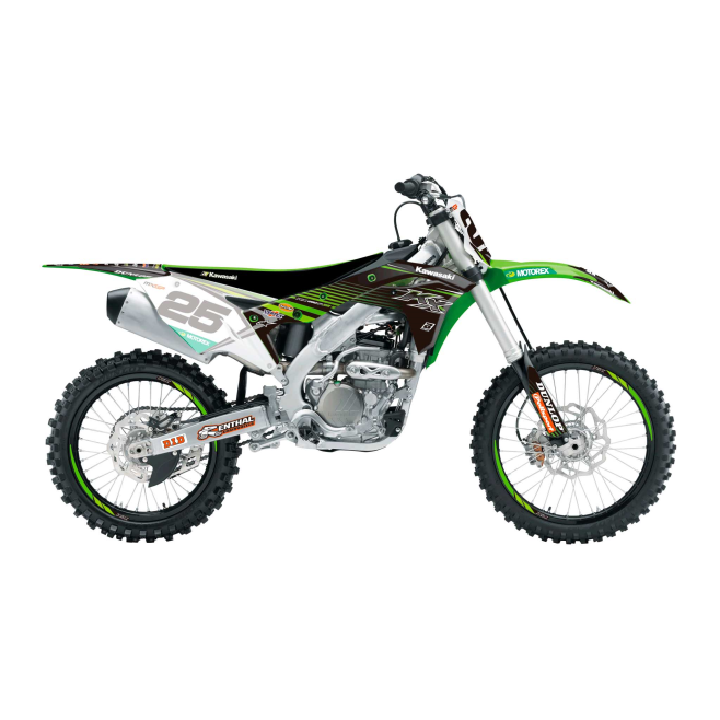 Kit Adesivos Blackbird Team Kawasaki...
