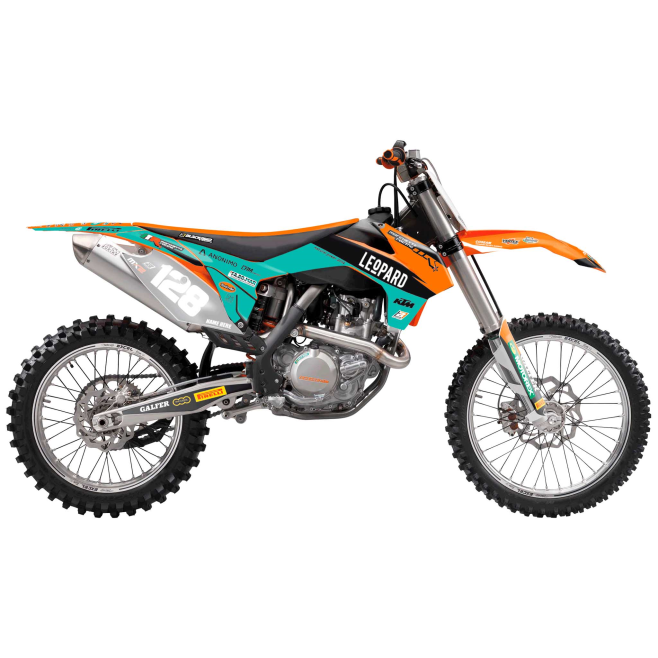 Kit Déco Blackbird Team KTM Marchetti...