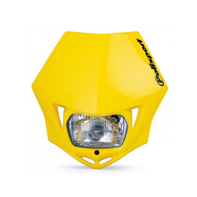 Phare Polisport MMX Jaune