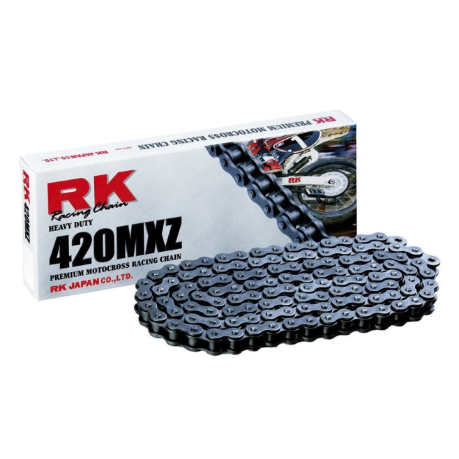 Corrente RK 420MXZ com 136 eslabones...