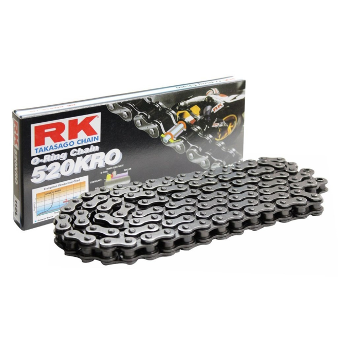 Cadena RK 520KRO con retenes 120 pasos