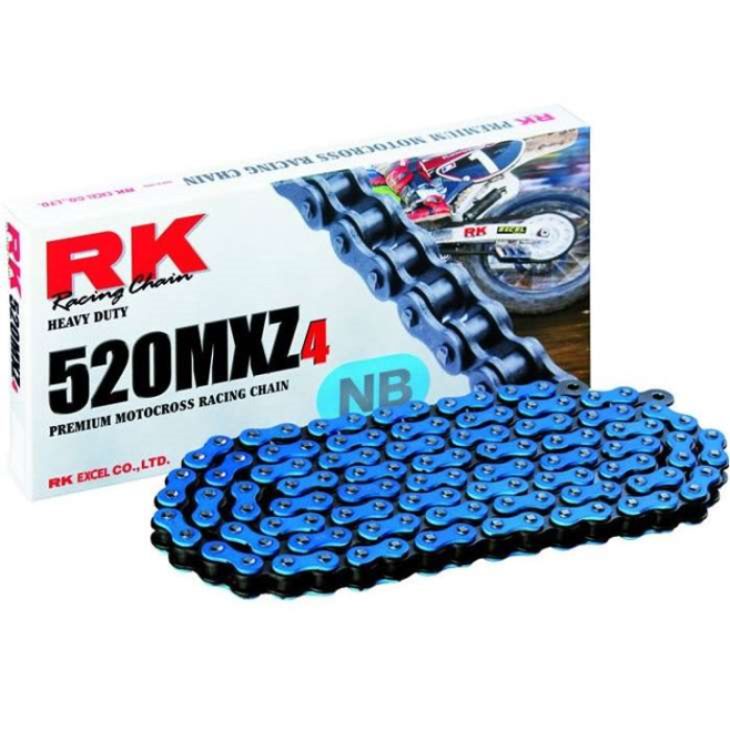 Chain RK 520MXZ4 Blue 120 Steps
