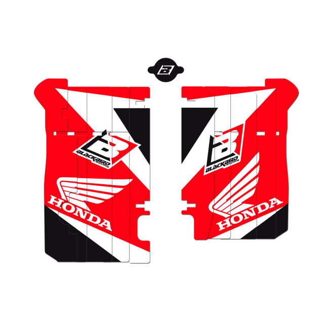 Kit Adesivos Radiador Blackbird Honda...