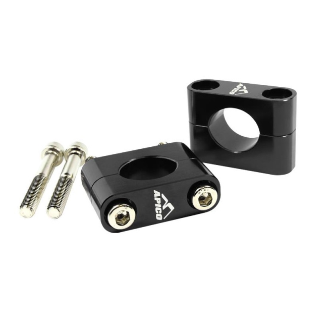 Brides Guidon Trial 28,6mm Noir