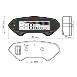 Multifunção Koso DB-01RN 2