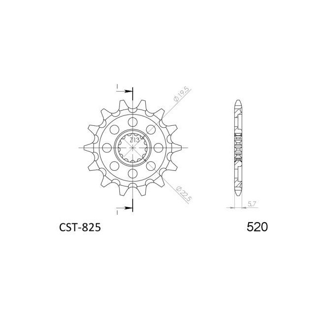 Front Sprocket Supersprox Husqvarna...