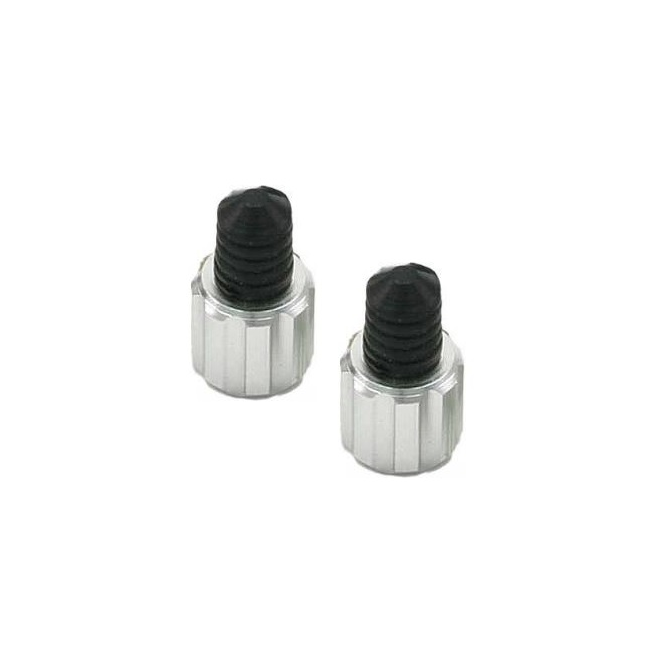 Air Valve Cap DRC Silver