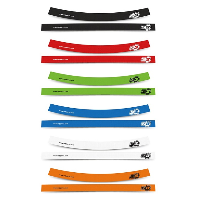 Rim Decals Kit Enduro S3 Red