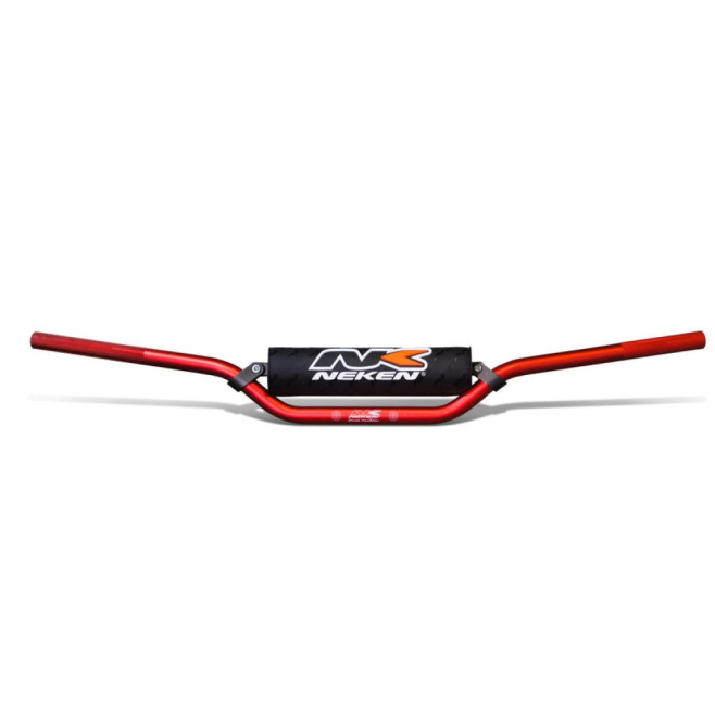 Manillar Neken con Barra 22 mm Rojo