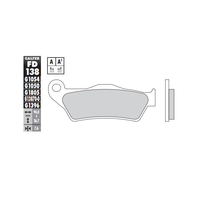 Galfer Front Brake Pads...