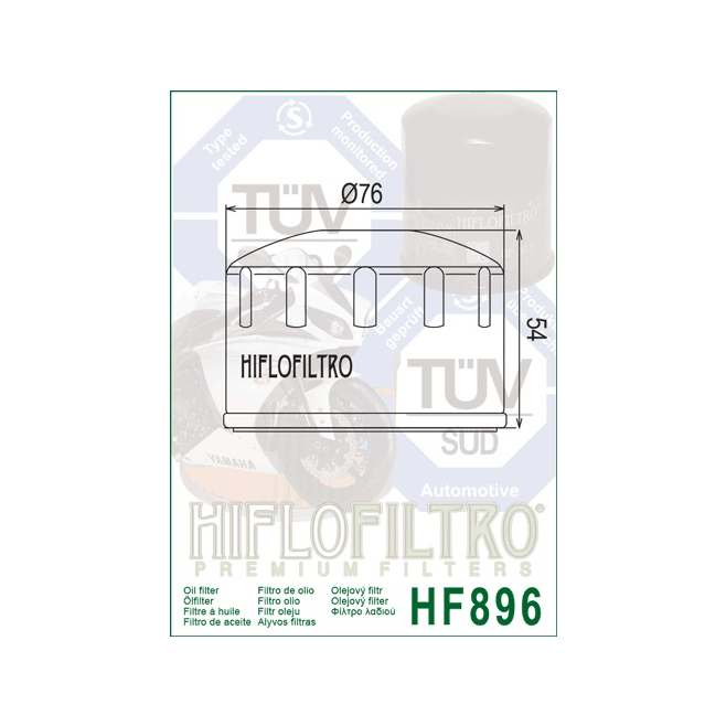 Filtro de Óleo Hiflofiltro Ural 750 T...