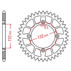 Couronne Acier JT KTM SX 85...