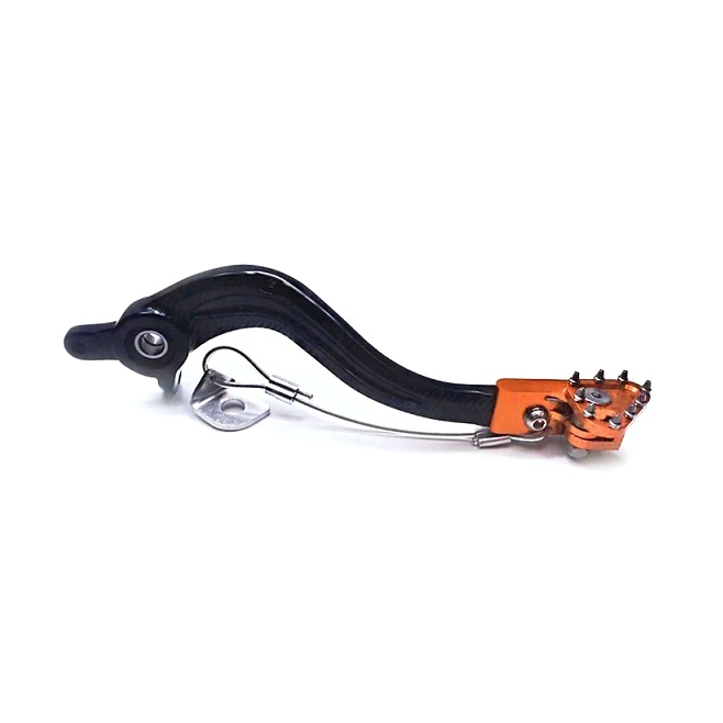 Pedal de Travão 4MX KTM 08-16 Laranja