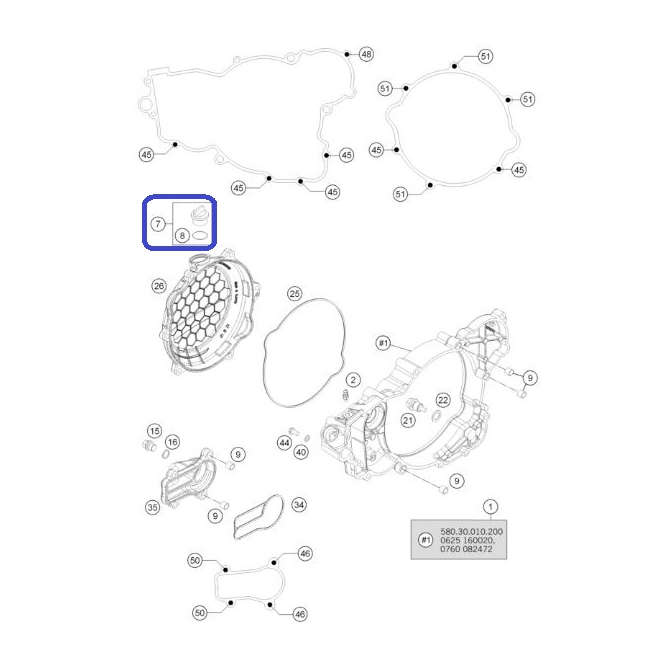 Tapón de Llenado con Junta Husqvarna...
