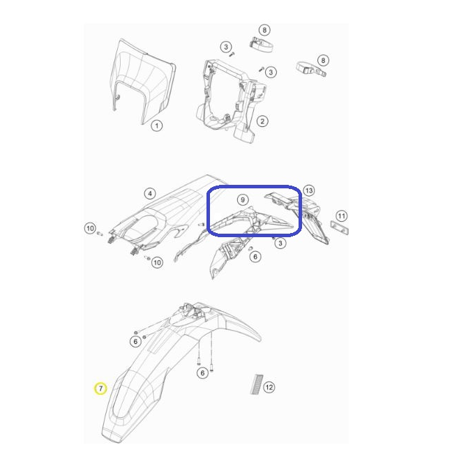 Support Plaque Immatriculation...
